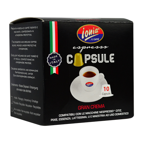 Gran Crema Espresso (Nespresso Original) 10 Capsules