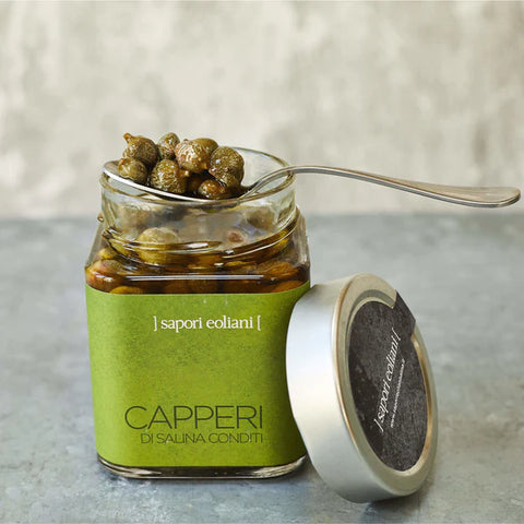 Seasoned Capers From Salina 300g
