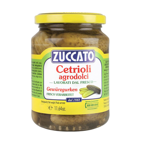 Sweet 'n' Sour Gherkins in Vinegar