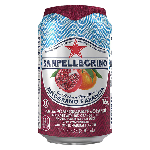 Pomegranate & Orange Sparkling Fruit Drink